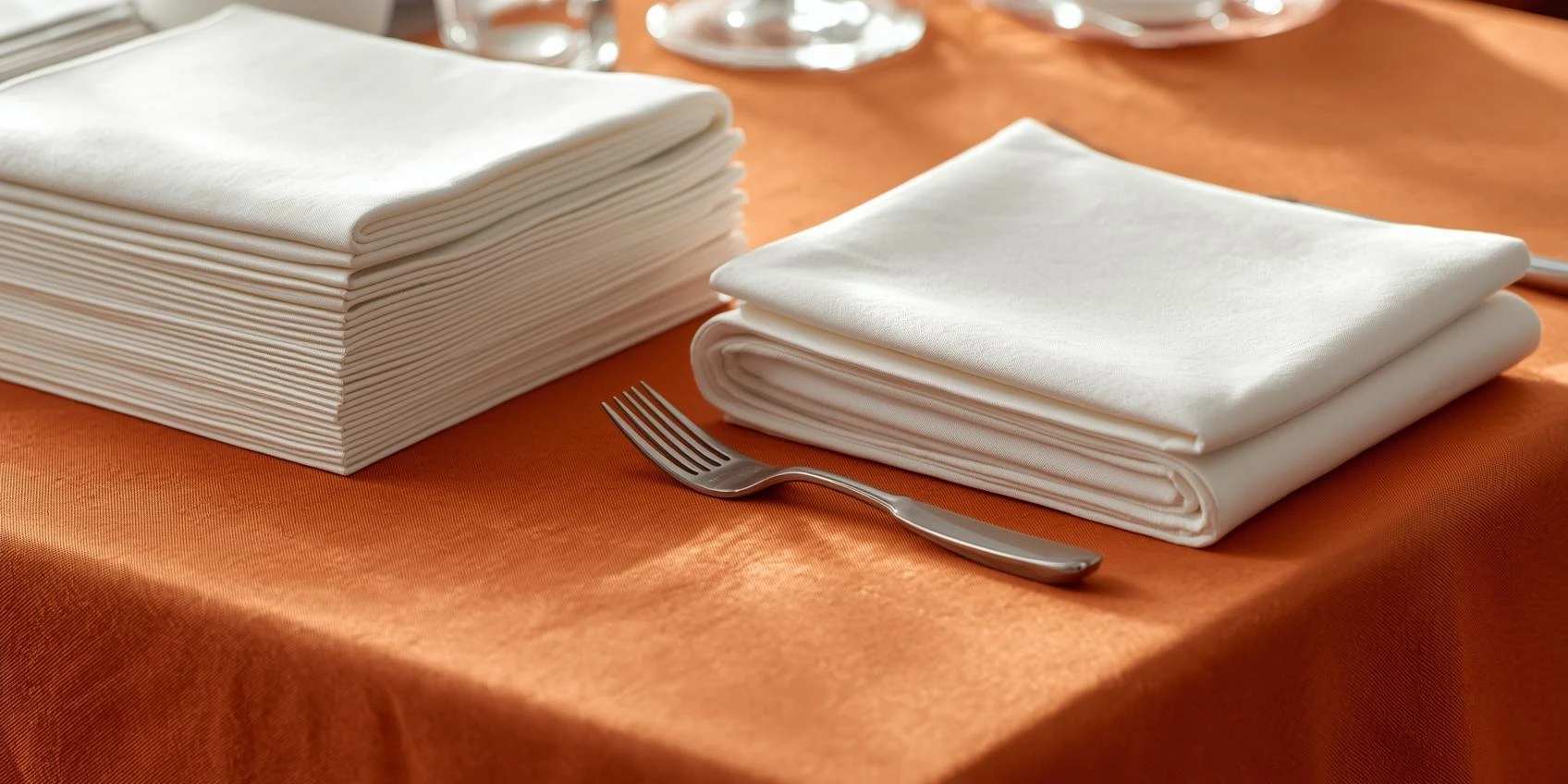 What are the key benefits of using table linen cloths for dining?