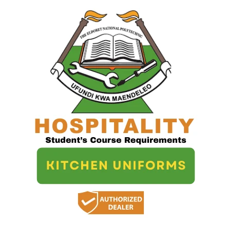 The Eldoret Polytechnic Hospitality & Institutional Management Kitchen Uniform