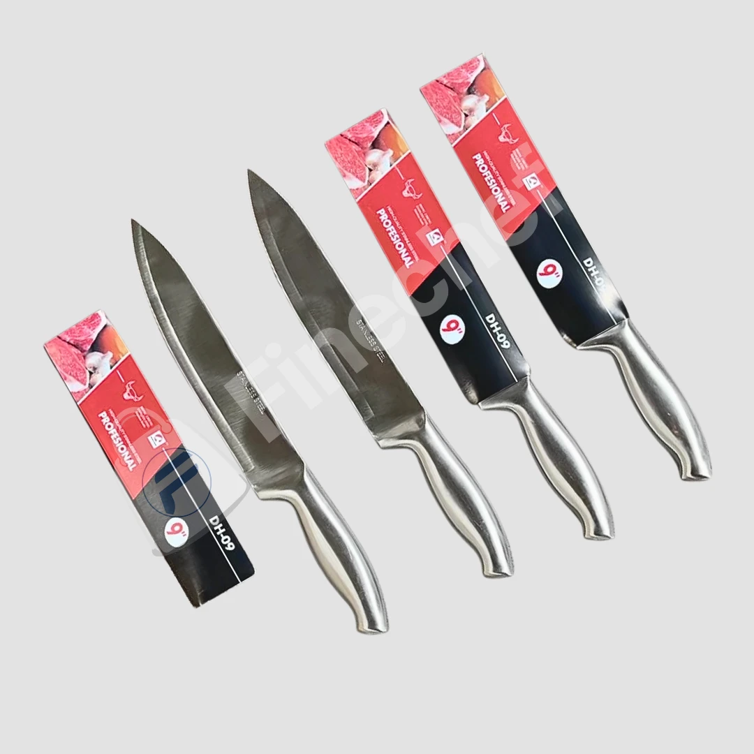 Stainless Steel Chef Knife | 8-inch Razor Sharp Kitchen Knife for Home and Profe