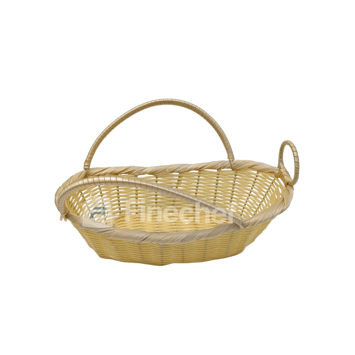 Woven Wine Basket/Wine Bottle Carrier for Serving and Display