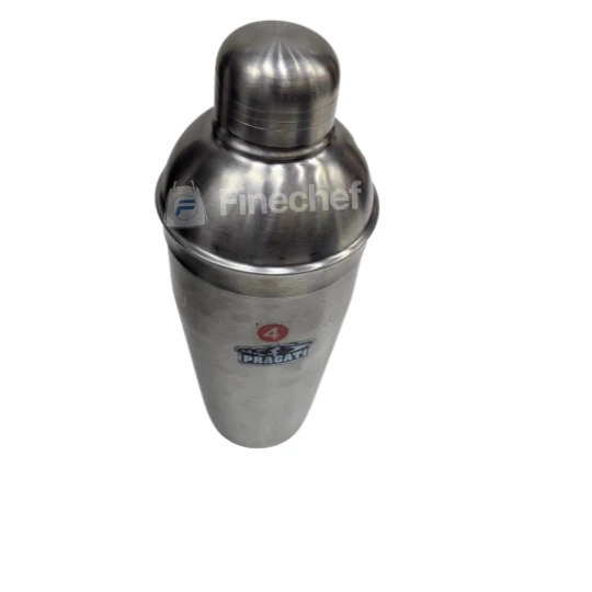 Stainless Steel Cocktail Shaker – 1 Liter bar Shaker with Built in Strainer